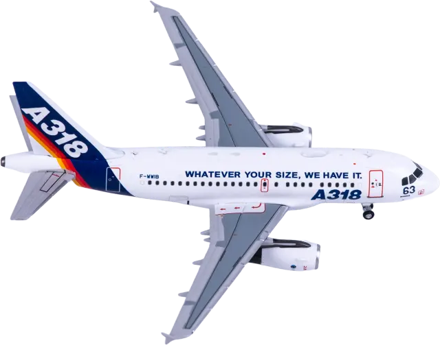 NG48021 NGmodels Airbus A318 飞机模型