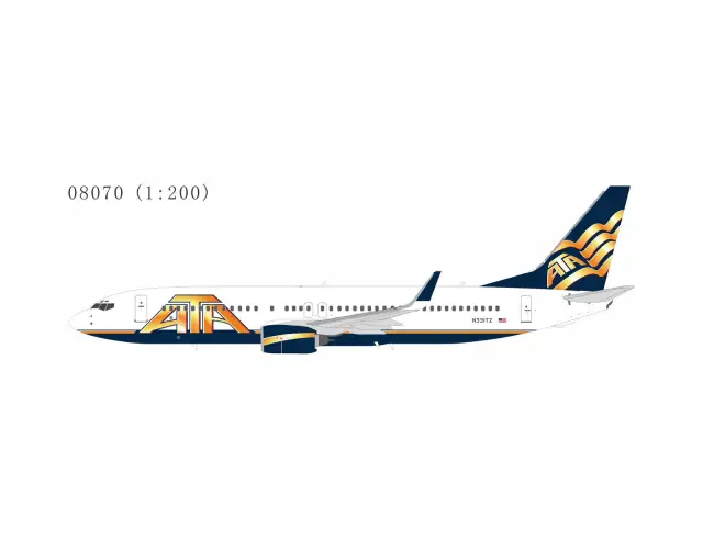 NG08070 NGmodels Boeing 737-800 飞机模型