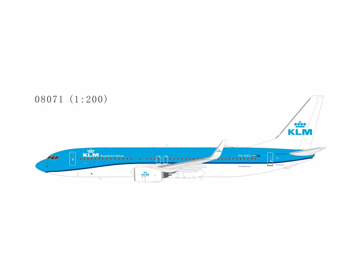NG08071 NGmodels Boeing 737-800 飞机模型