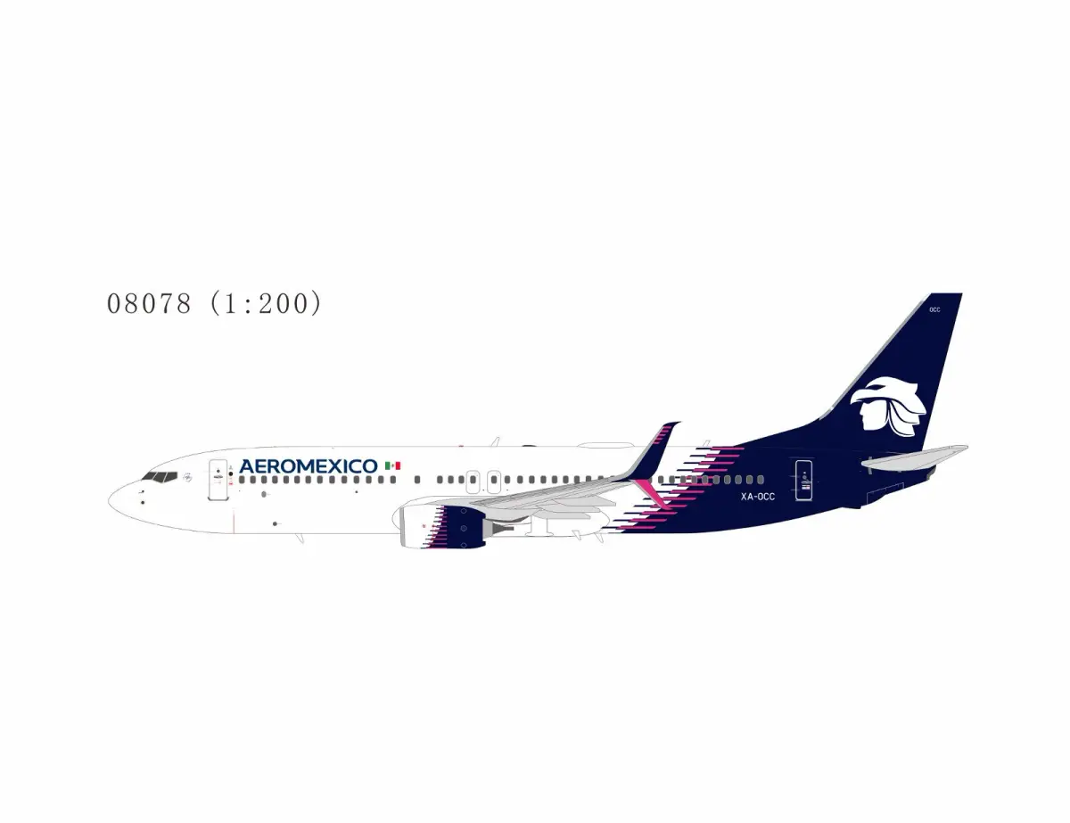 NG08078 NGmodels Boeing 737-800 飞机模型