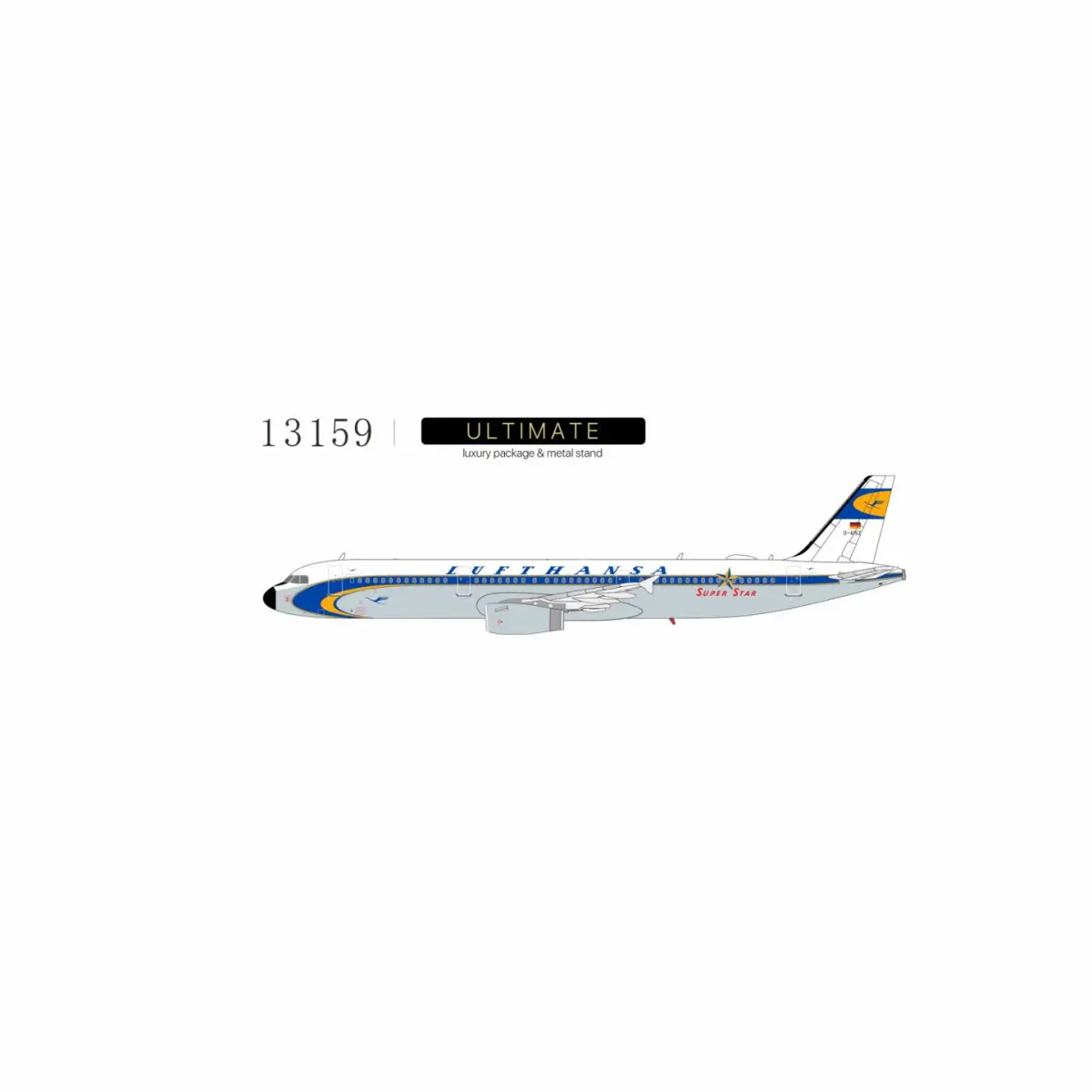 NG13159 NGmodels Airbus A321 飞机模型