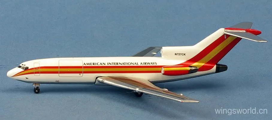 AC411474 Aeroclassics Boeing 727-100 飞机模型