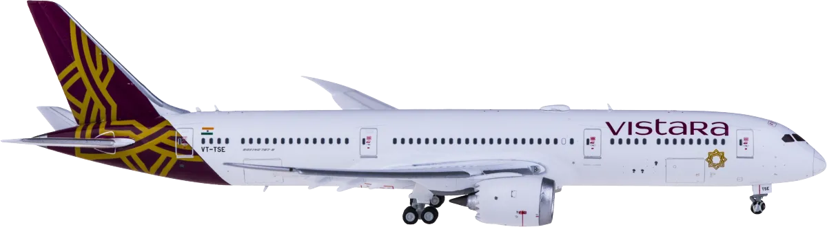 XX4251A JC Wings Boeing 787-9 飞机模型