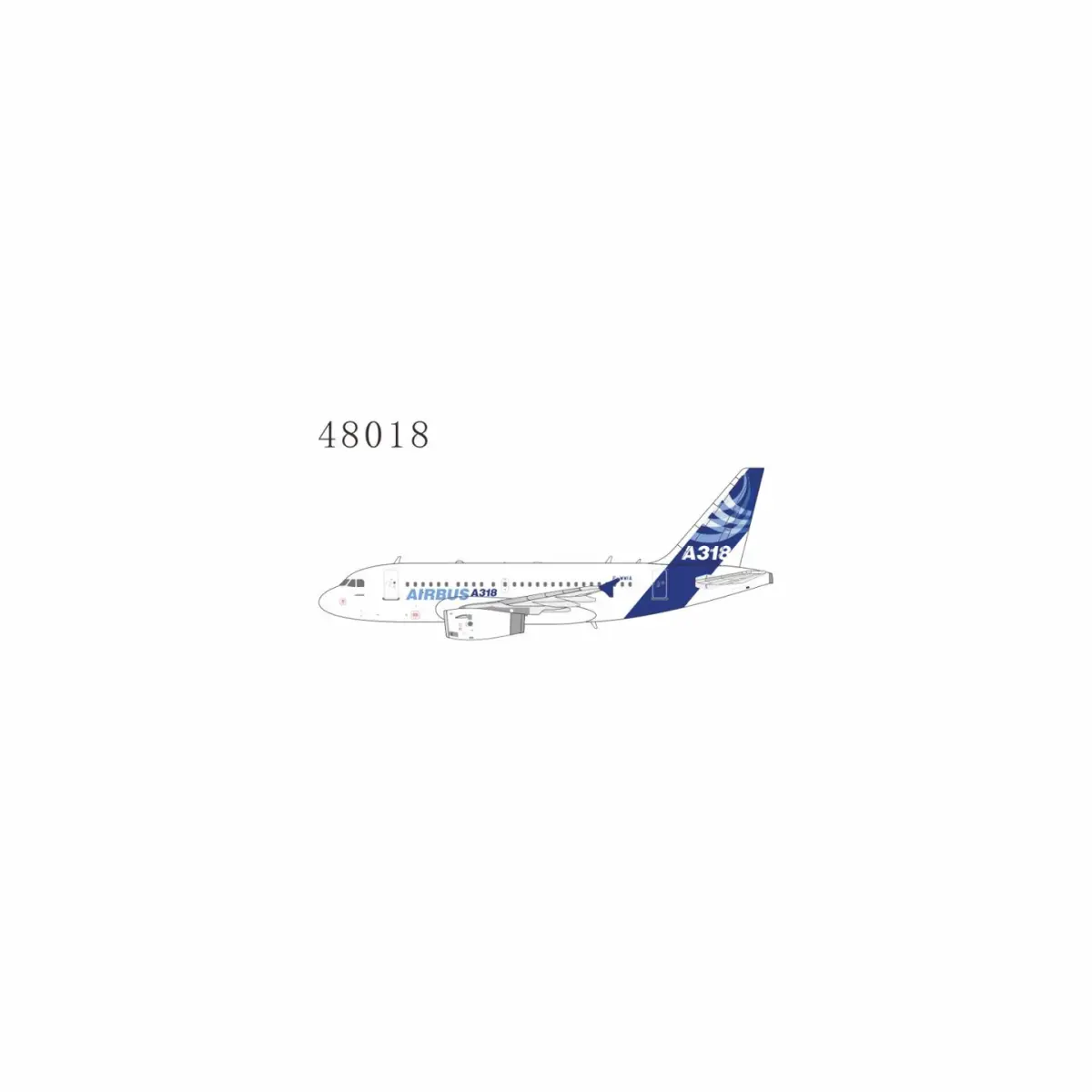 NG48018 NGmodels Airbus A318 飞机模型