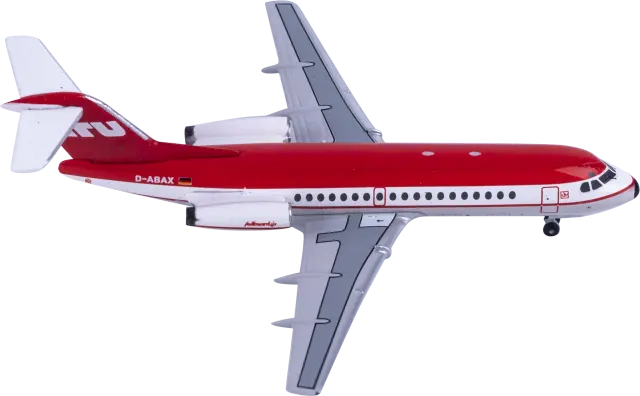 AC411454 Aeroclassics Fokker F28 飞机模型