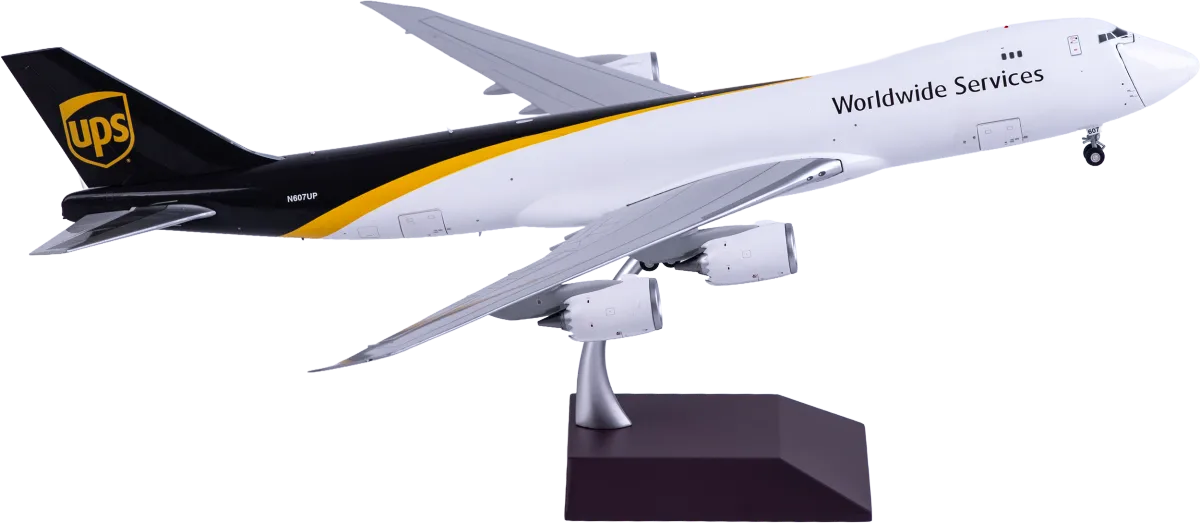 G2UPS1187 Geminijets Boeing 747-8 飞机模型