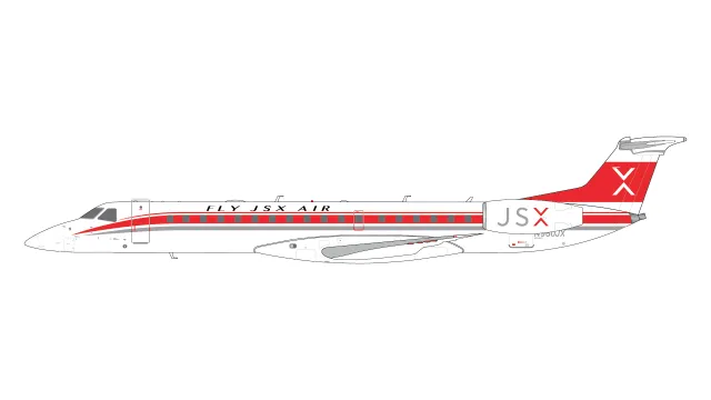 G2JSX1505 Geminijets Embraer E145R 飞机模型