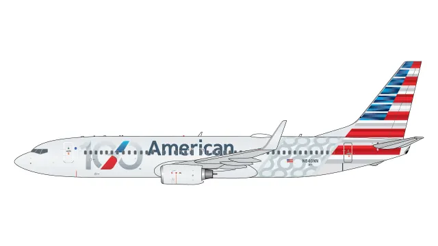 GJAAL2417 Geminijets Boeing 737-800 飞机模型